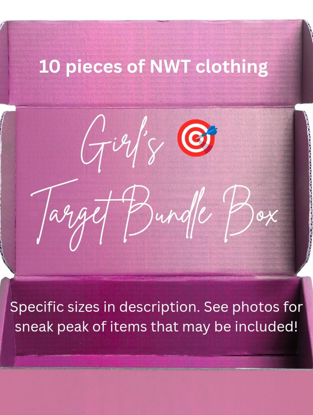 Girl's Target Clothing Bundle Box- 10 Pieces